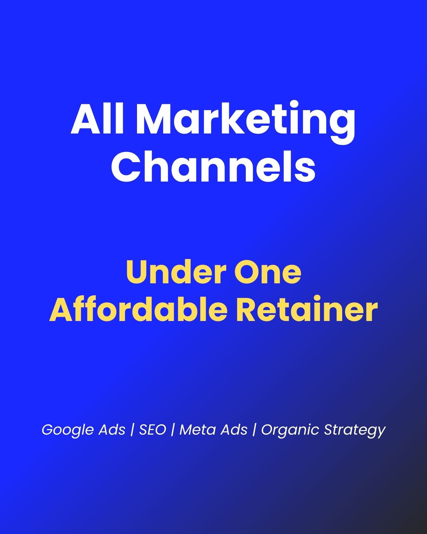 The Digital Marketing Consultants Facebook ad from Mar 2, 2026
