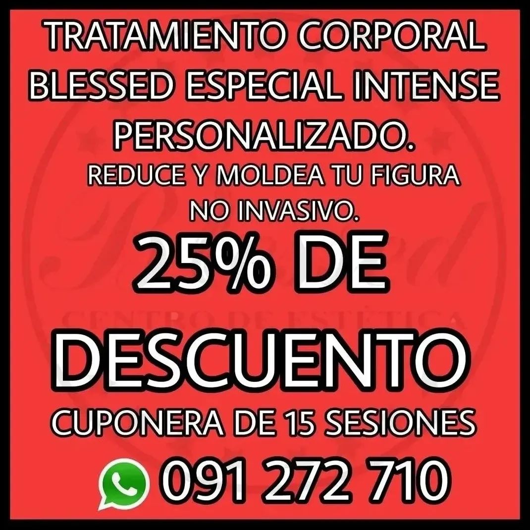 Blessed Tratamientos Faciales y Corporales Facebook ad: BLESSED, CENTRO DE ESTÉTICA