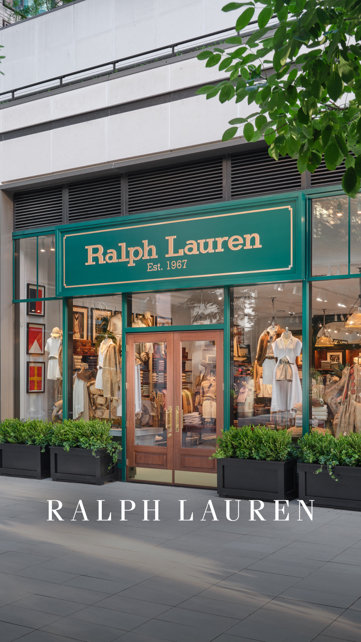 Ralph Lauren Facebook ad from Aug 12, 2026