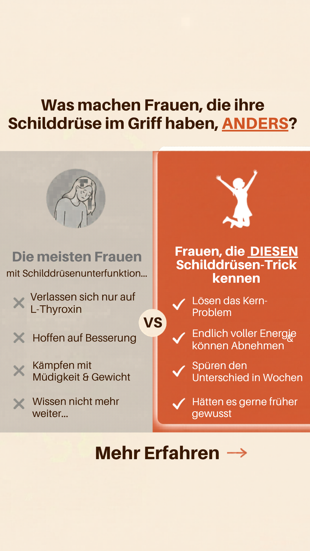 Mission Schilddrüse Facebook ad
