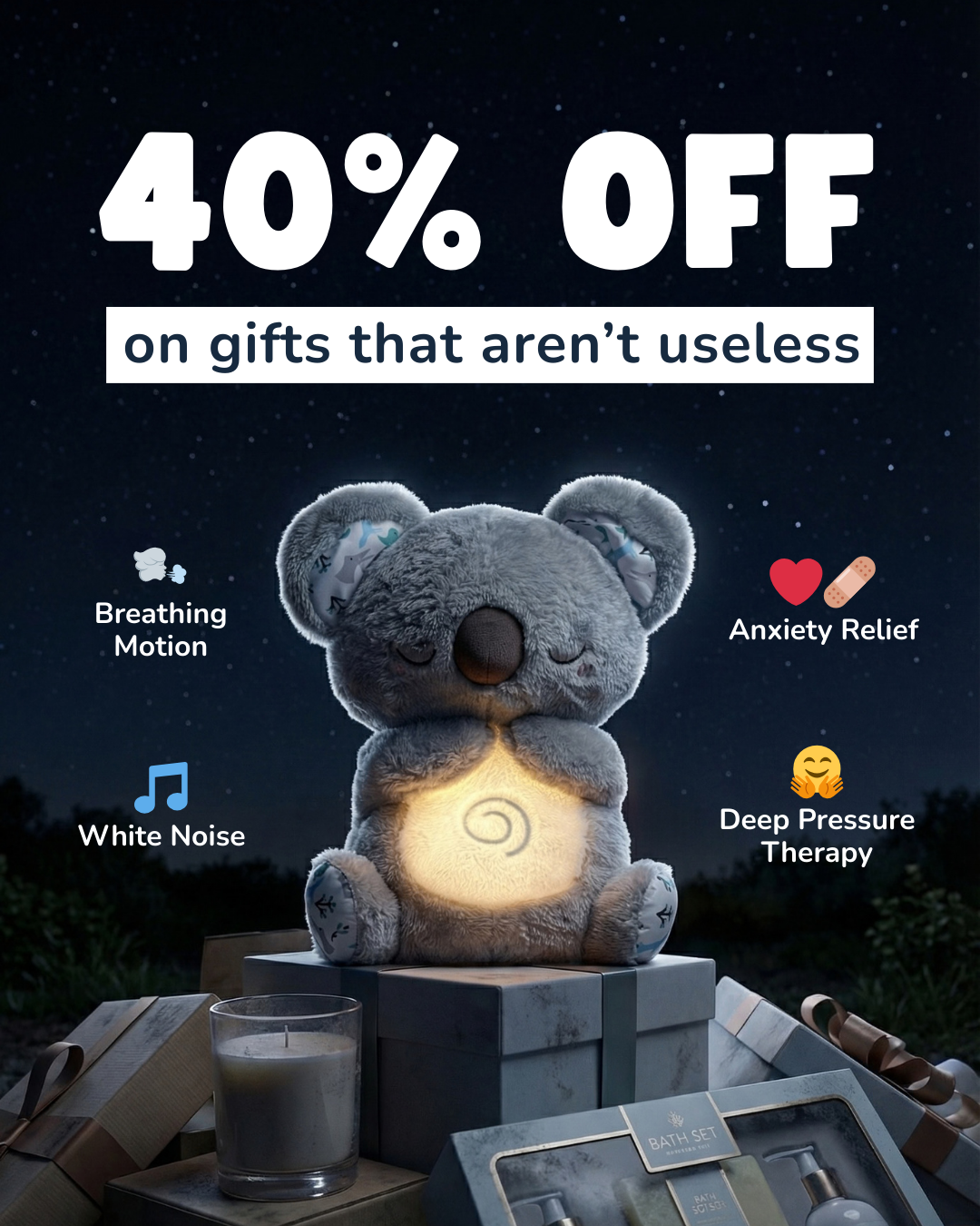 Hug Ease Facebook ad