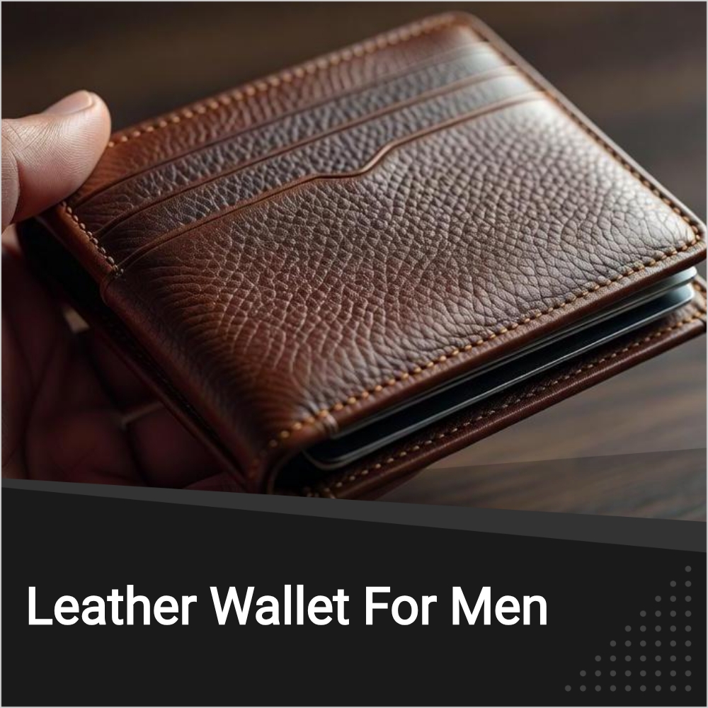 DailyKnowHow Guide Facebook ad: Leather Wallet For Men!
