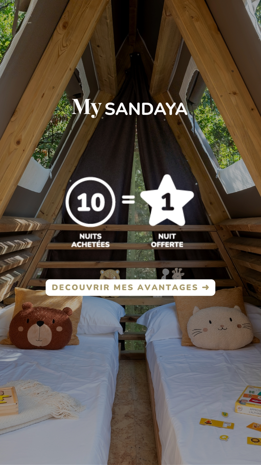 Campings Sandaya Facebook ad