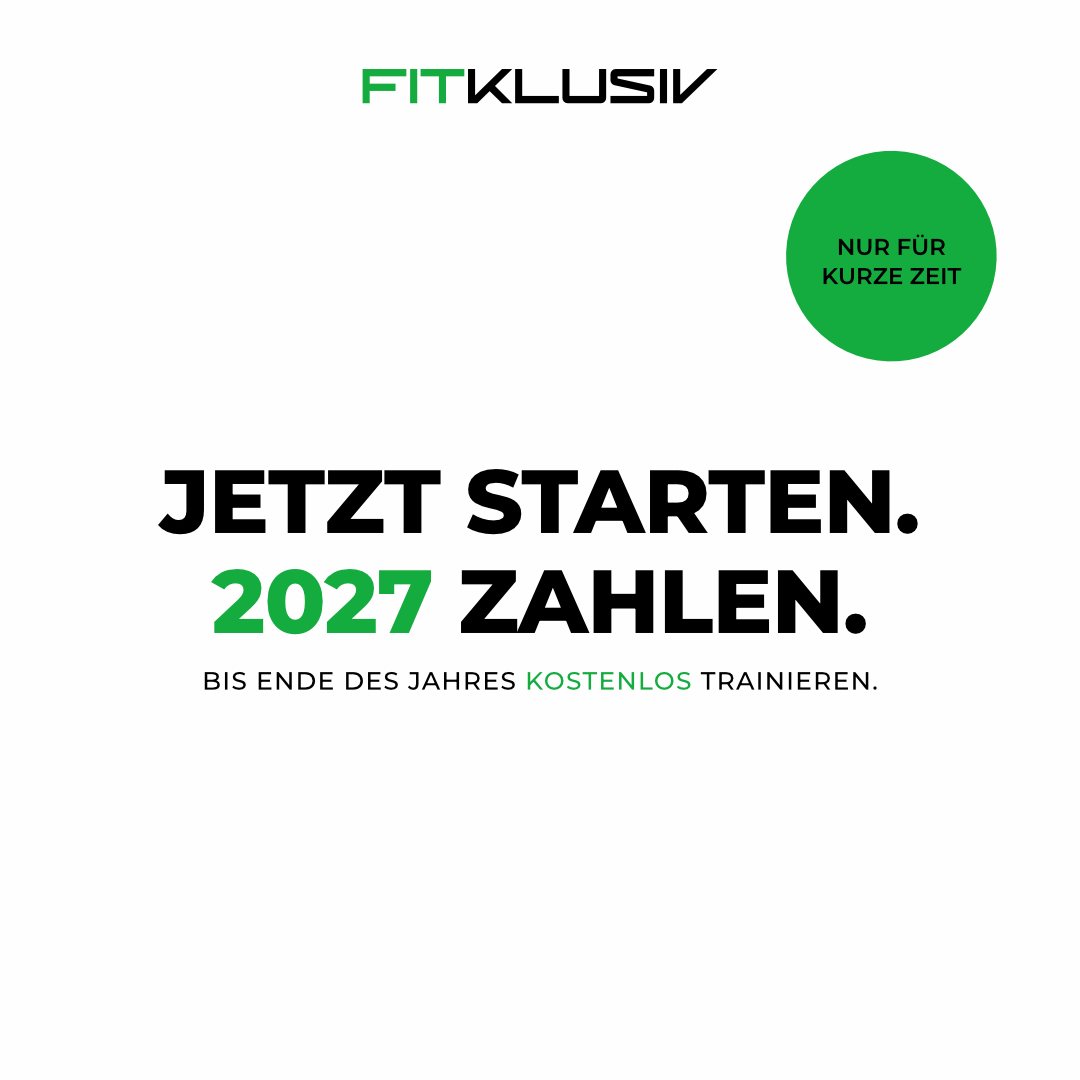 Fitklusiv- Premium Fitness Facebook ad: Fitklusiv, Trainiere gratis bis Ende des Jahres