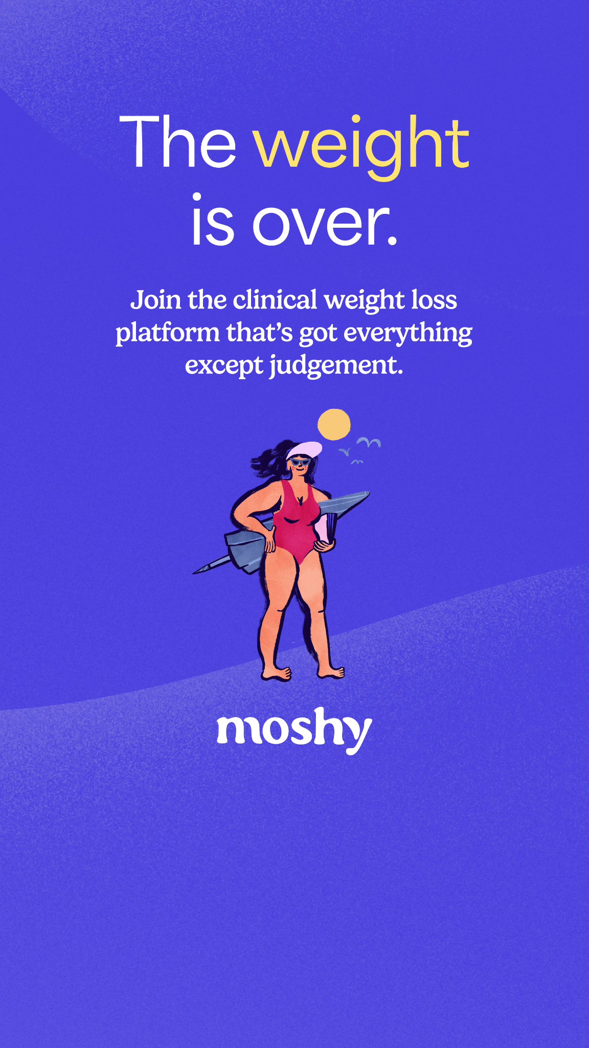 Moshy Facebook ad