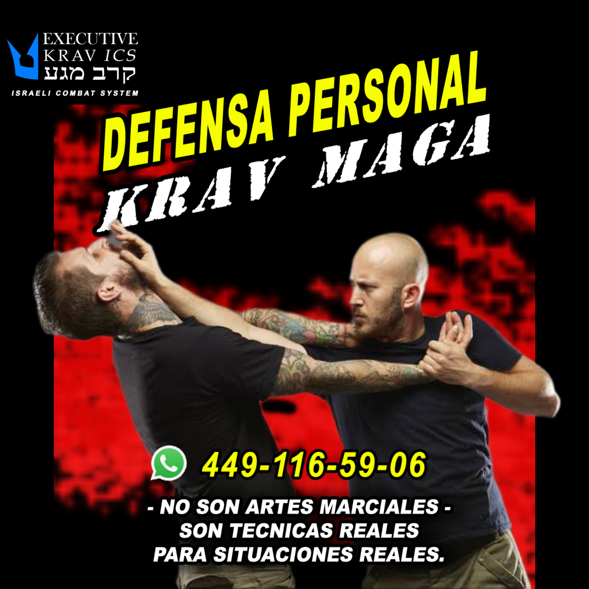 Executive Krav Maga Facebook ad