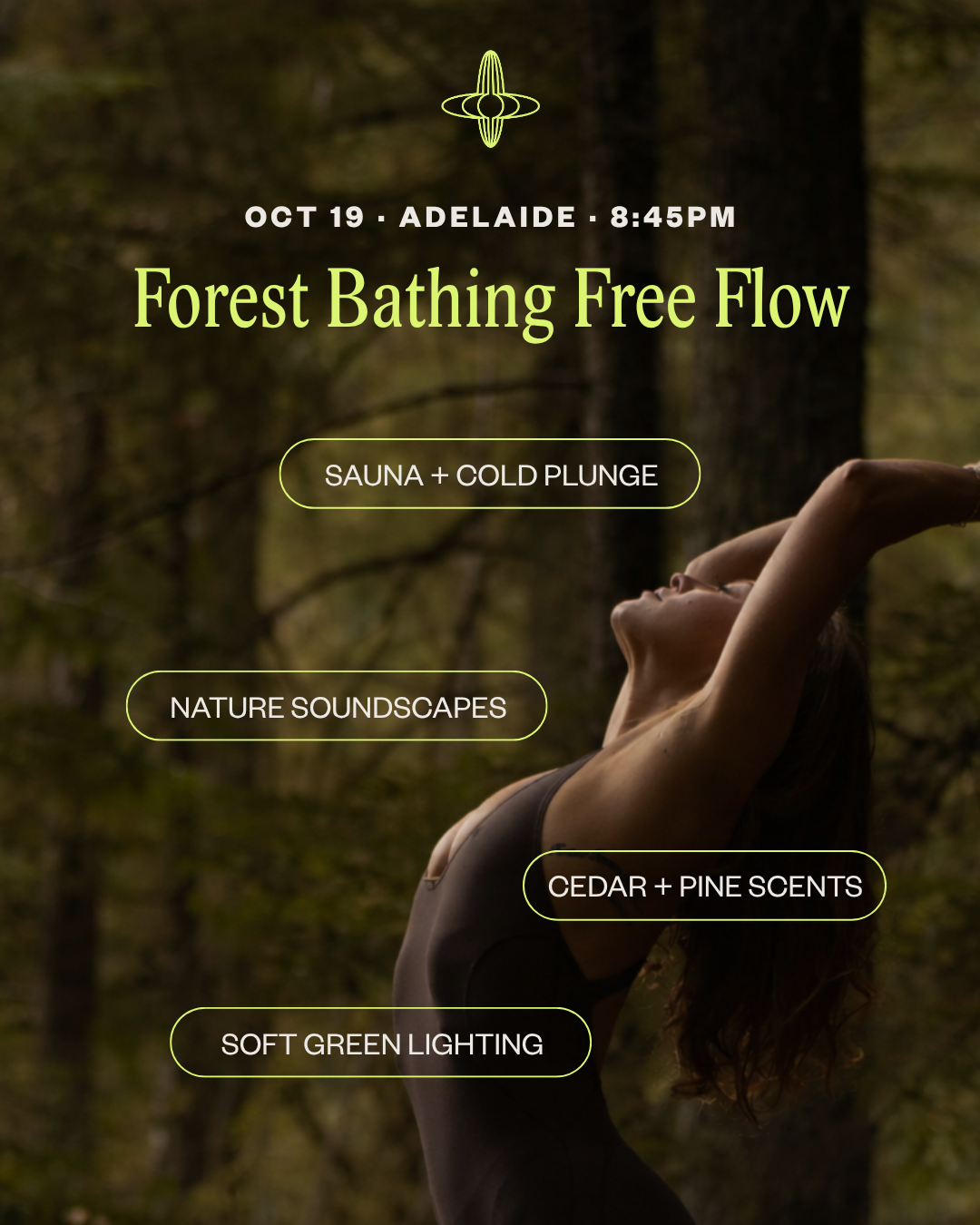Othership Facebook ad: Forest Bathing Free Flow