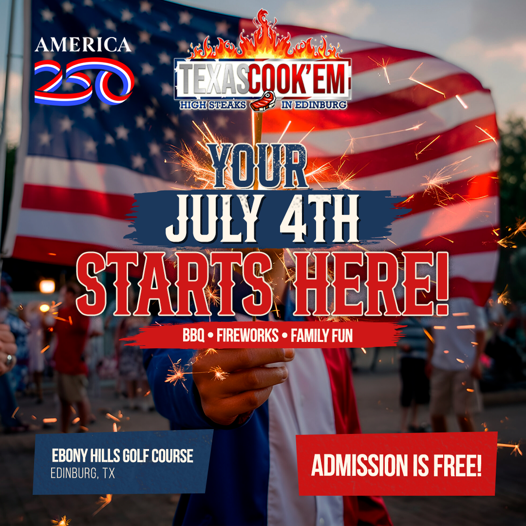 Texas Cook'em: High Steaks in Edinburg Facebook ad: A Celebration 250 Years in the Making