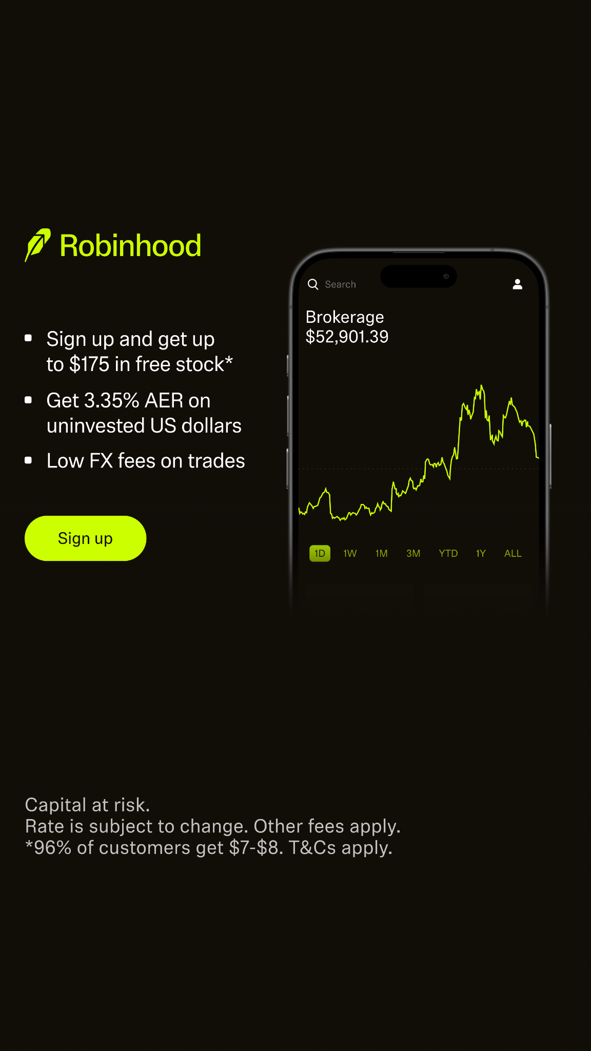 Robinhood Facebook ad