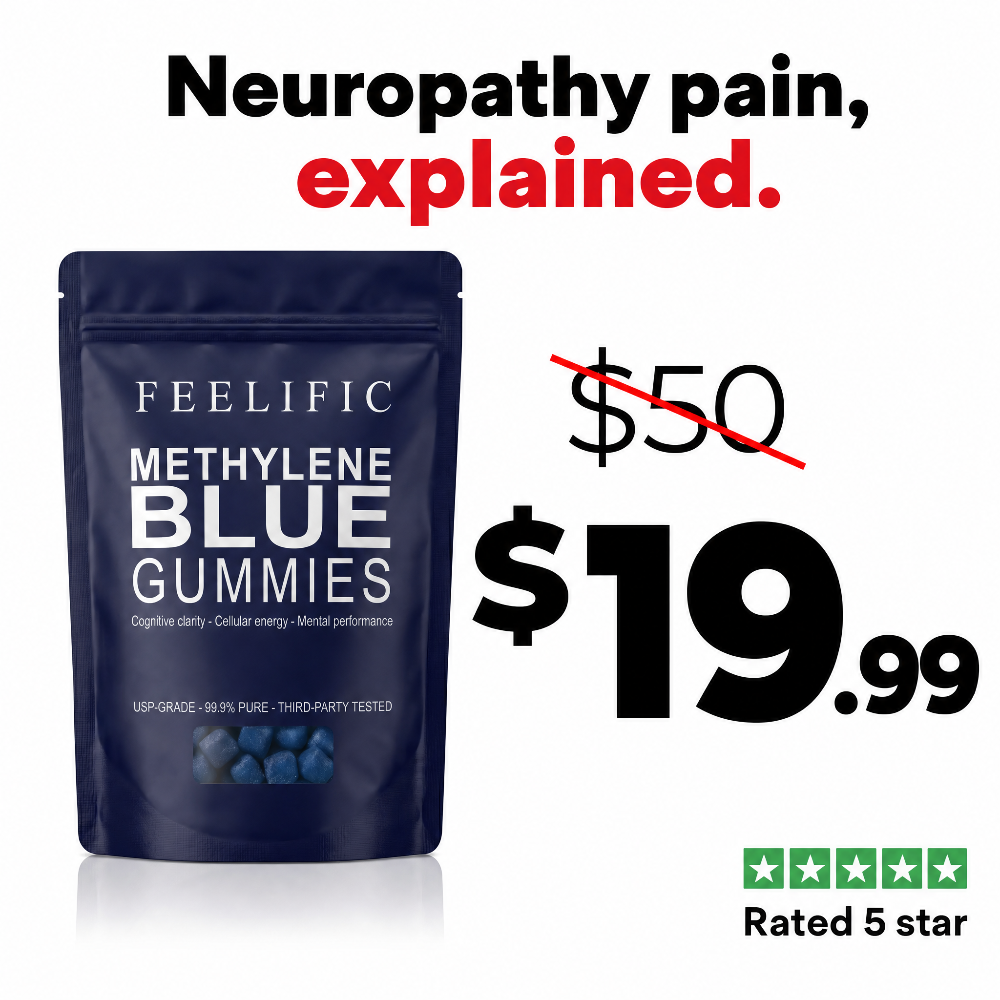 Dr. Benjamin Carter, MD Facebook ad: Put an End to Neuropathy Pain for Good?