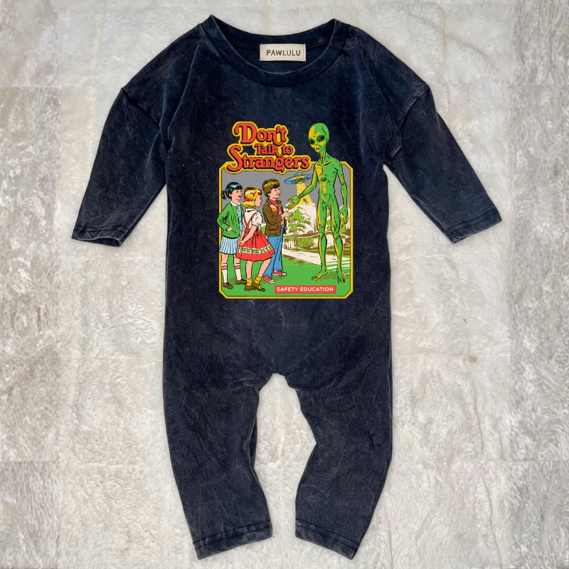 Pawlulu Facebook ad: Spooky Vintage Halloween Baby Rompers Retro creepy story…