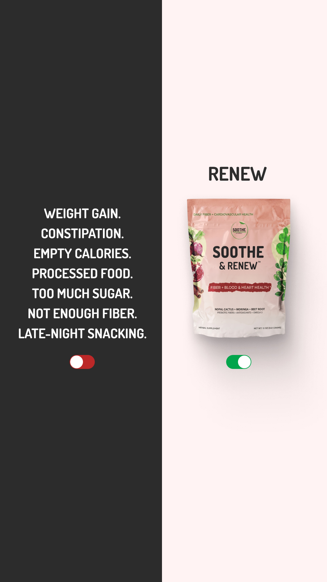 Soothe Naturals Facebook ad