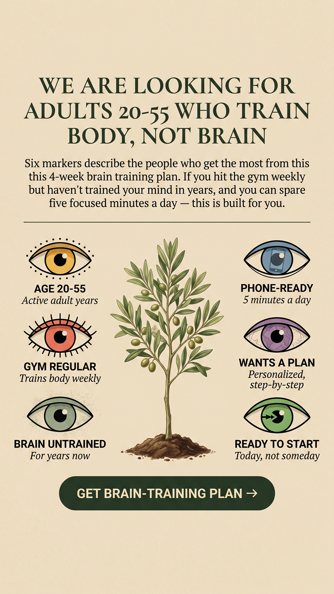 Impulse: Brain Training & Self-Discovery Facebook ad