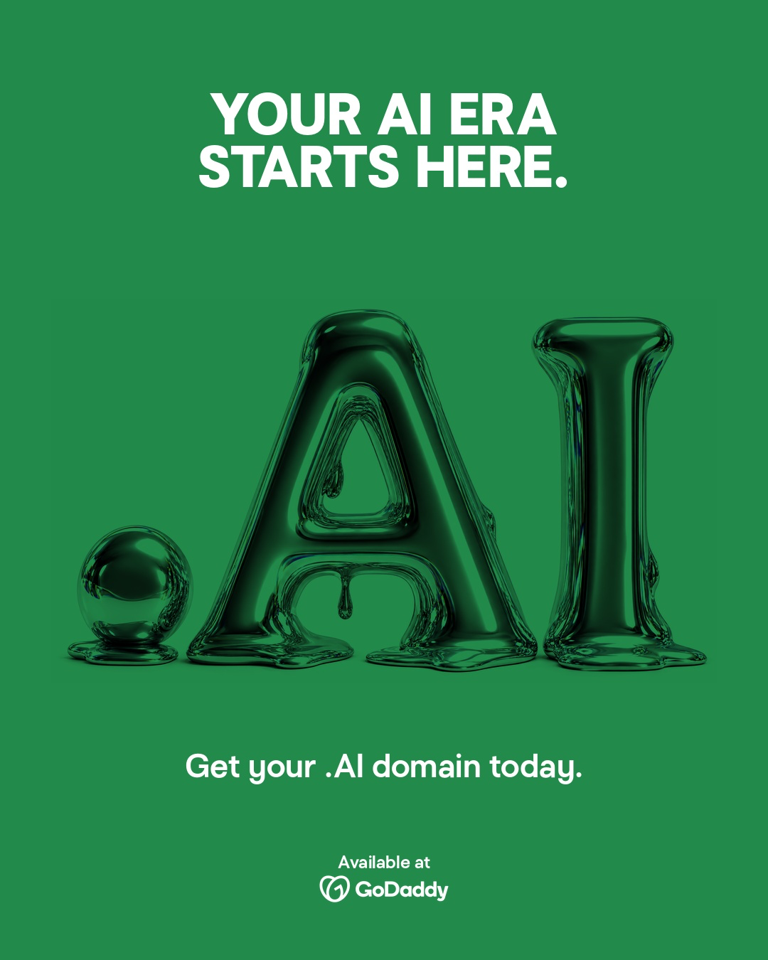 GoDaddy Facebook ad