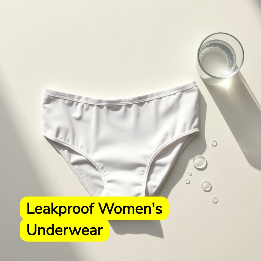 Info Brief Facebook ad: Leakproof Women's Underwear!