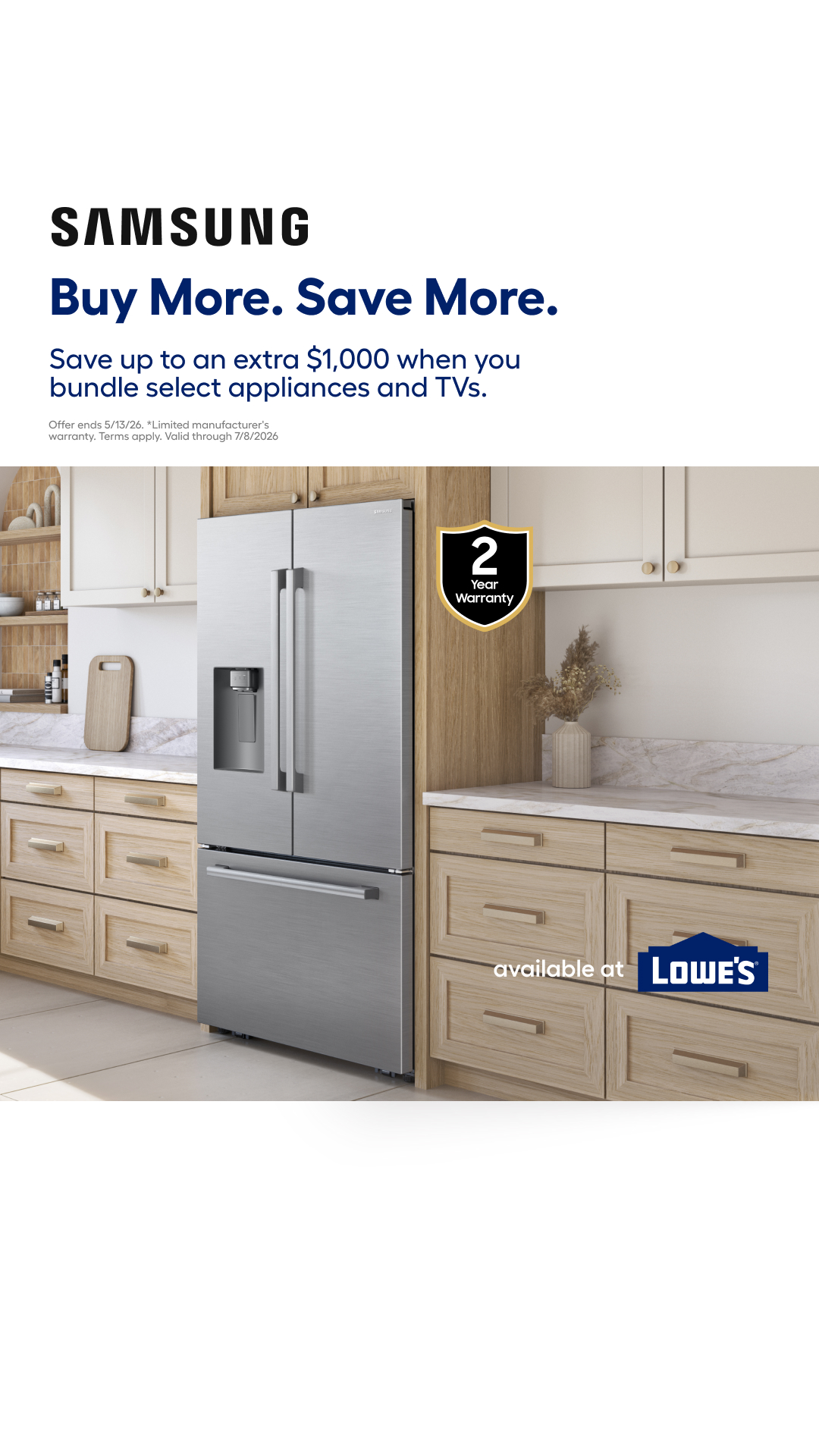 Lowe's Home Improvement Facebook ad