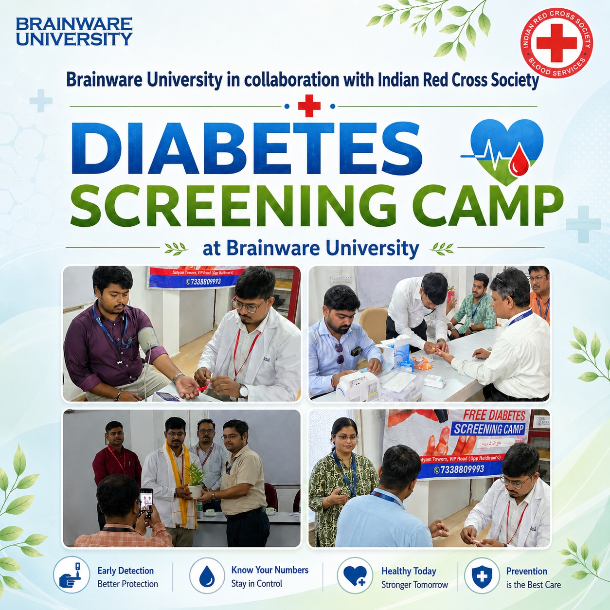 Brainware University Facebook ad