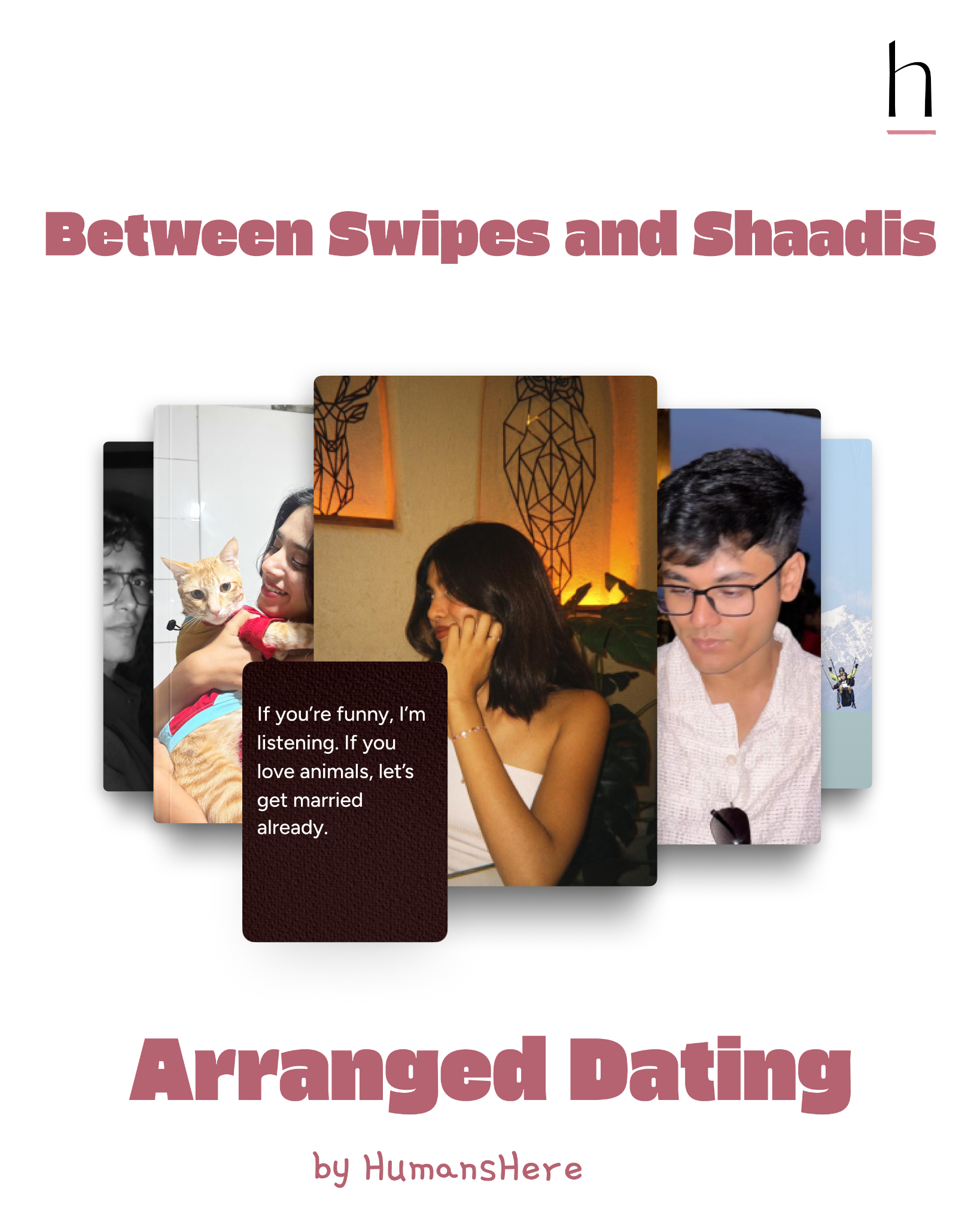 HumansHere Facebook ad: Arranged Dating by HumansHere