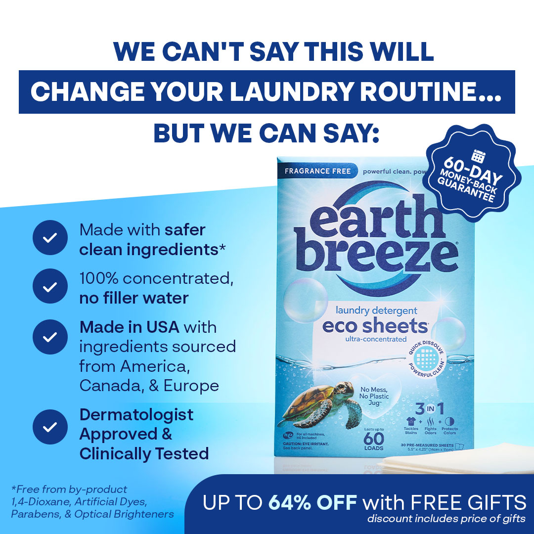 Earth Breeze Facebook ad