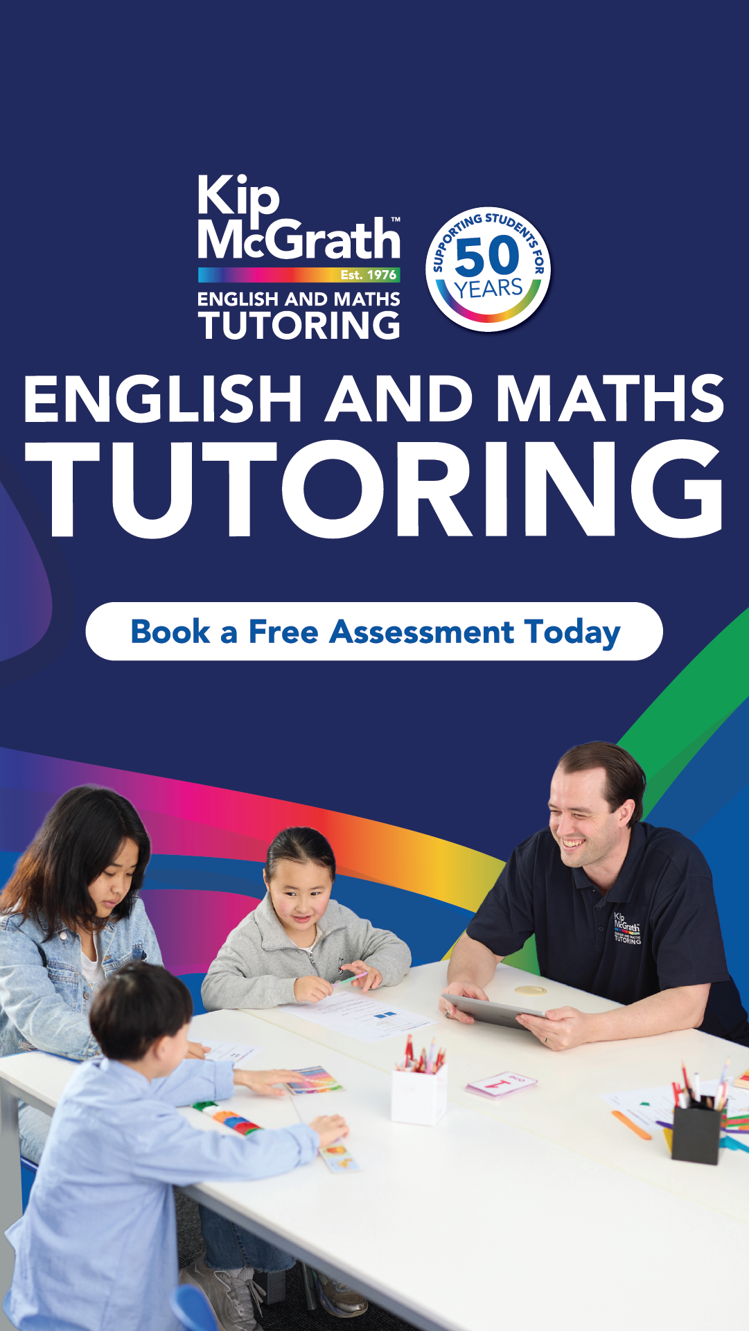 Kip McGrath Education Centres Australia Facebook ad