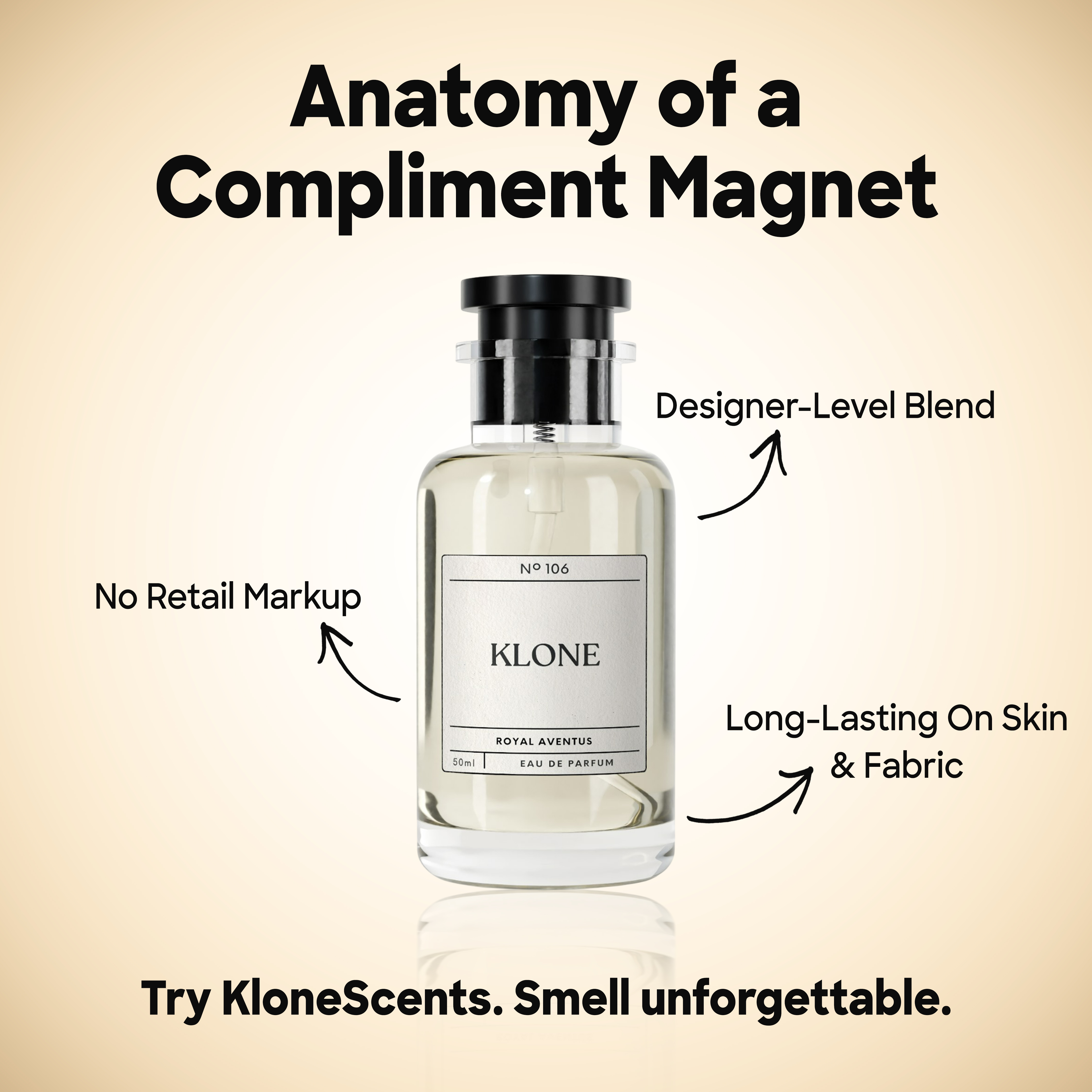 Klone Scents Facebook ad
