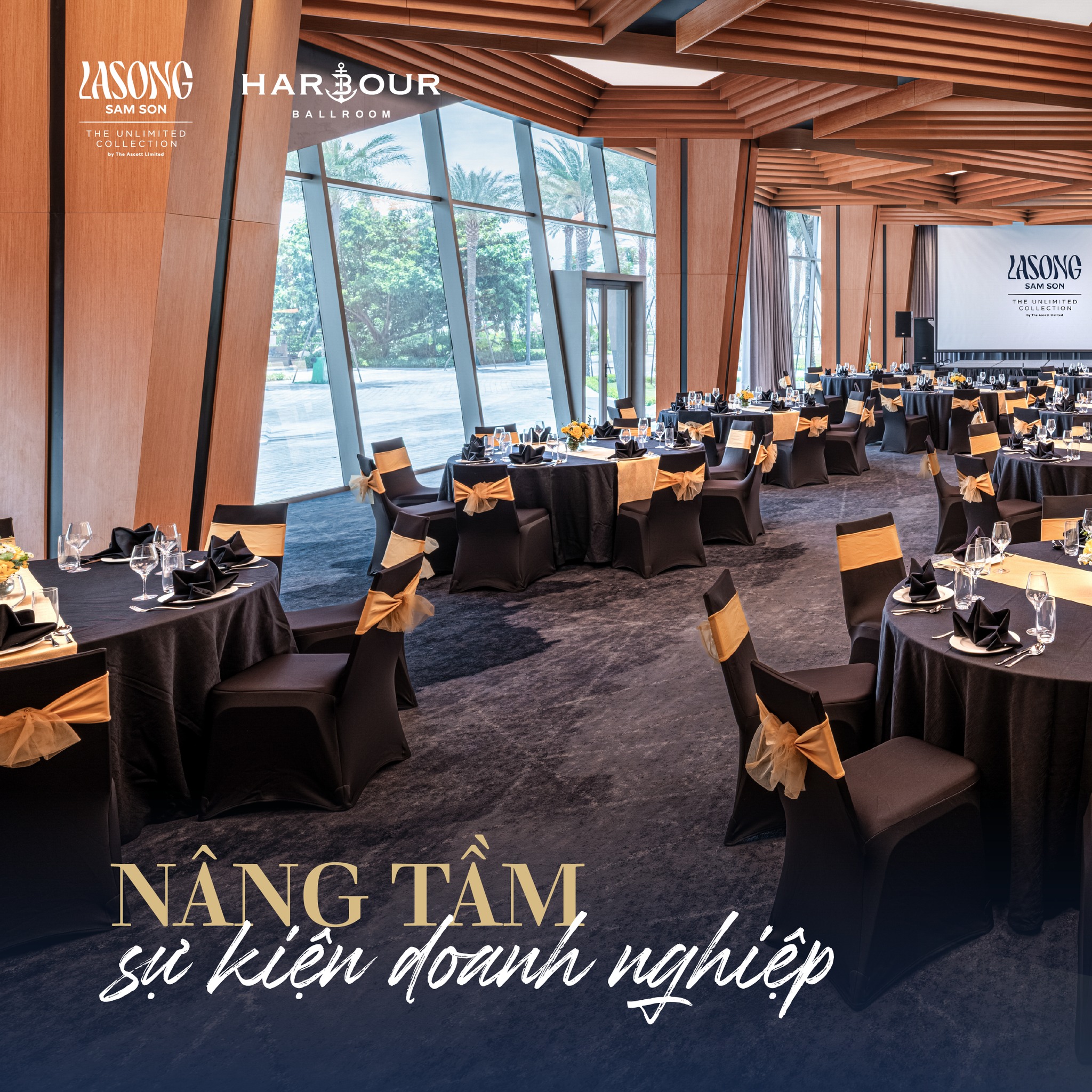 Lasong Hotel & Villas Sam Son by The Unlimited Collection Facebook ad: KHƠI NGUỒN CẢM HỨNG, NÂNG TẦM SỰ KIỆN…