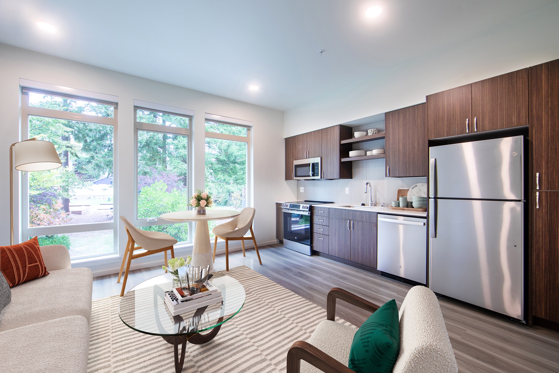Oliver Apartments Facebook ad: See why residents love living at Oliver Bainbridge.