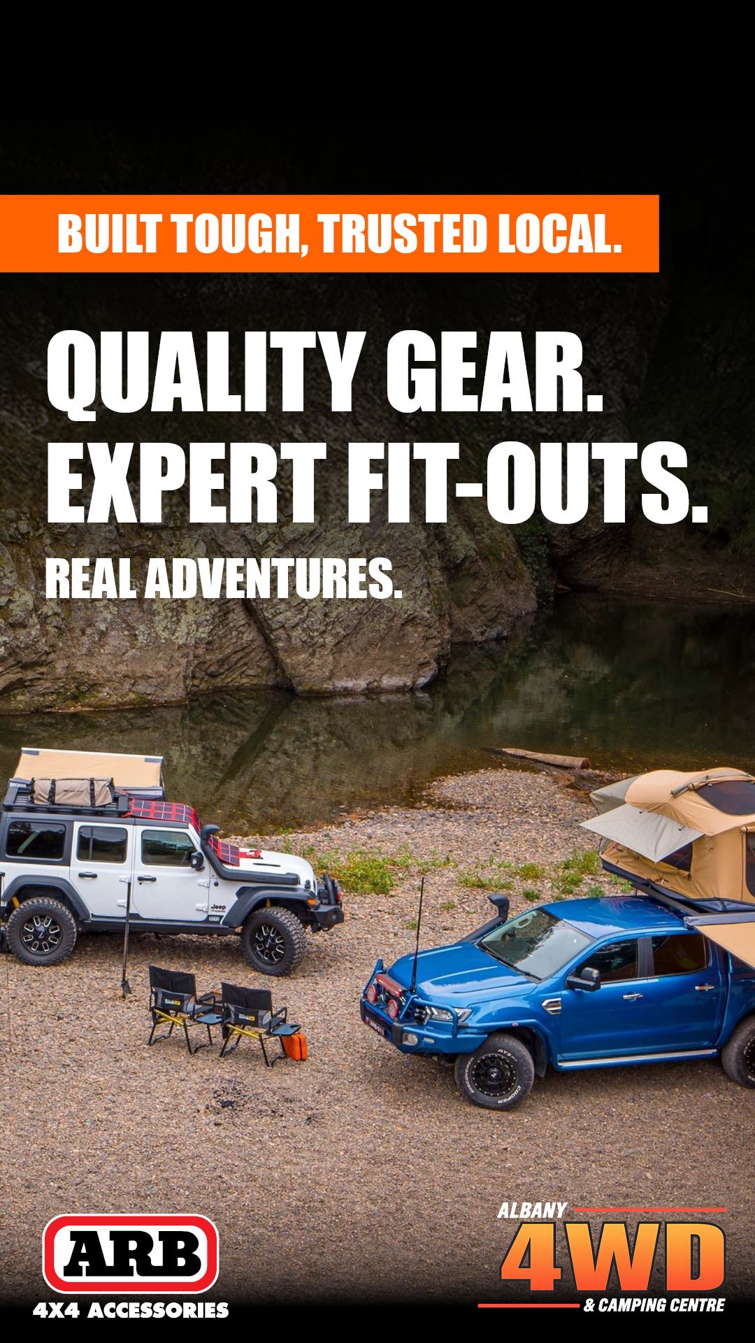 Albany 4WD and Camping Centre Facebook ad