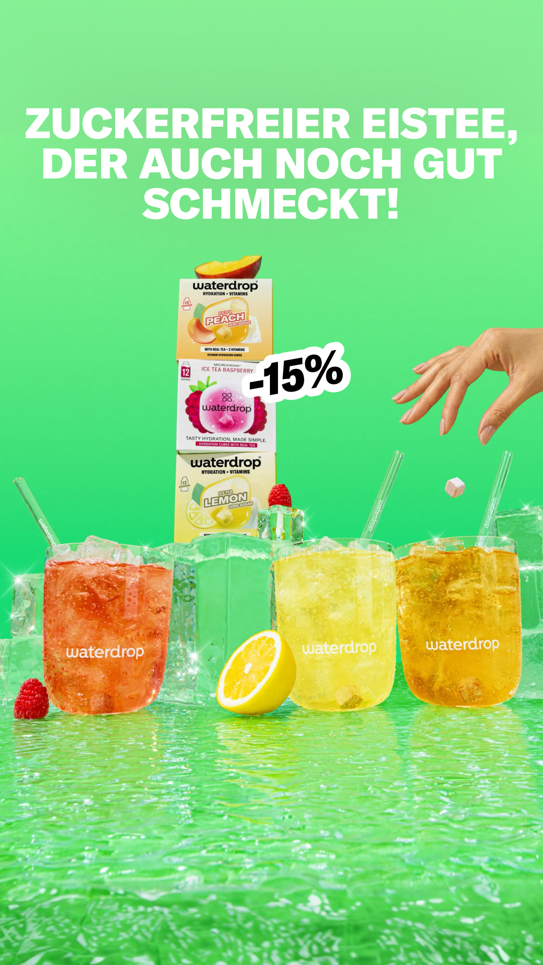 waterdrop Facebook ad