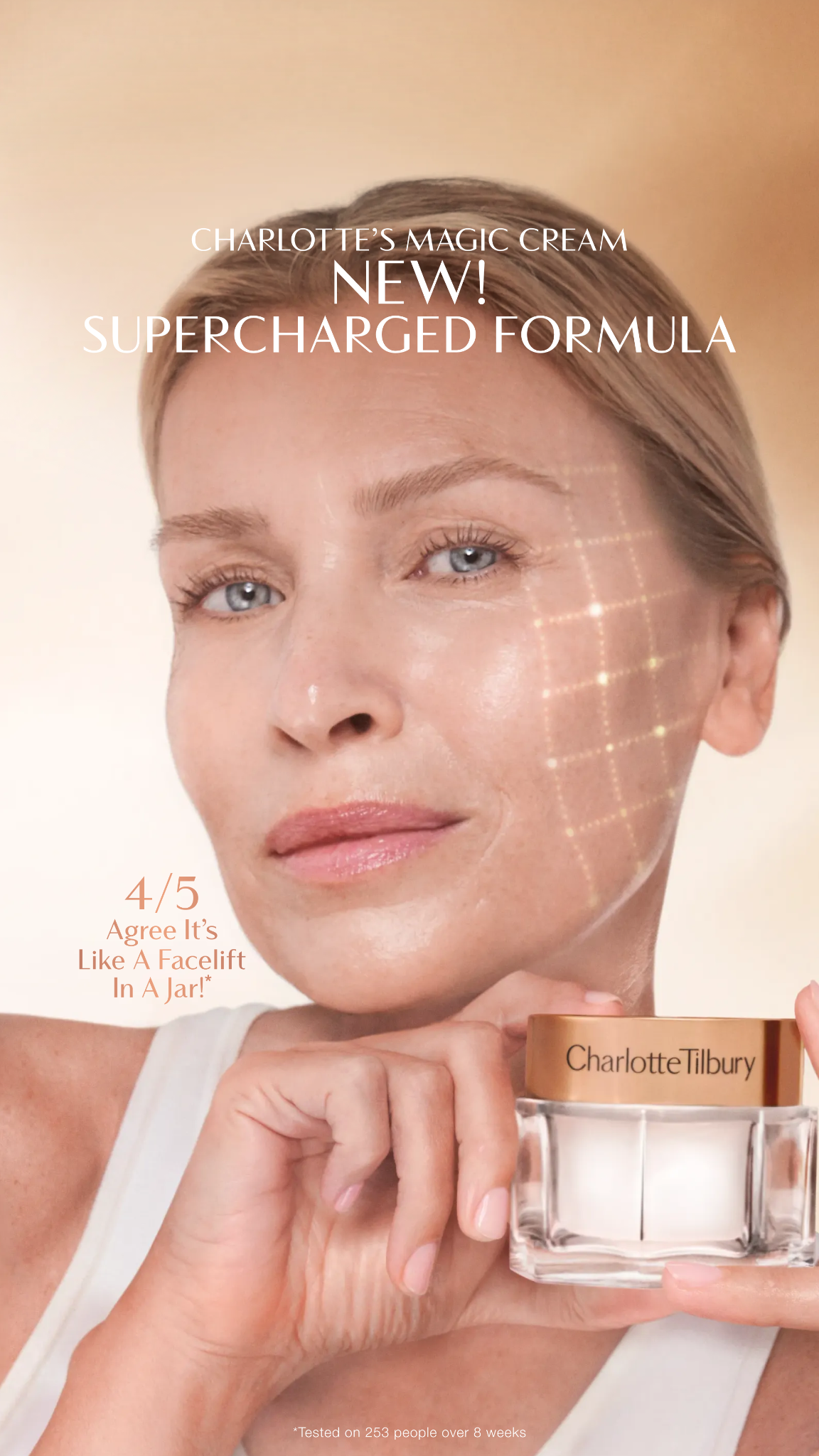 Charlotte Tilbury Skincare Facebook ad
