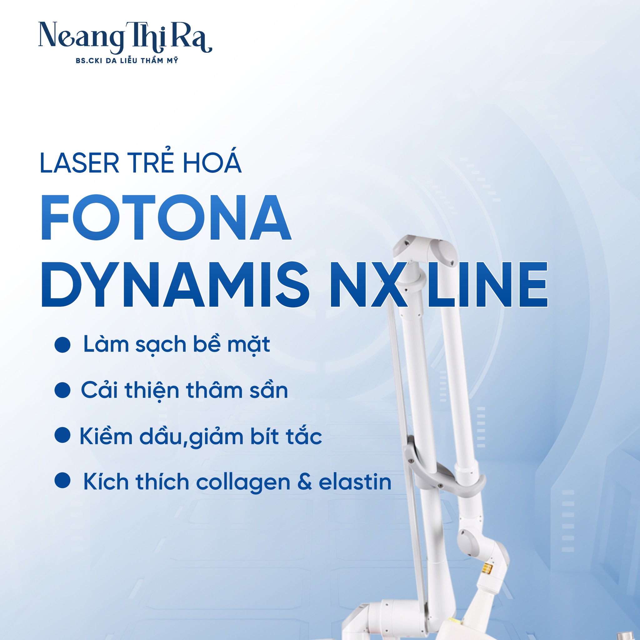 Dr. Thi Ra SkinTech - Nâng Cơ & Trẻ Hóa Chuẩn Y Khoa Facebook ad: /𝑒𝑛𝑔𝑙𝑖𝑠ℎ 𝑏𝑒𝑙𝑜𝑤/ LASER TRẺ HOÁ DA ĐA TẦNG…