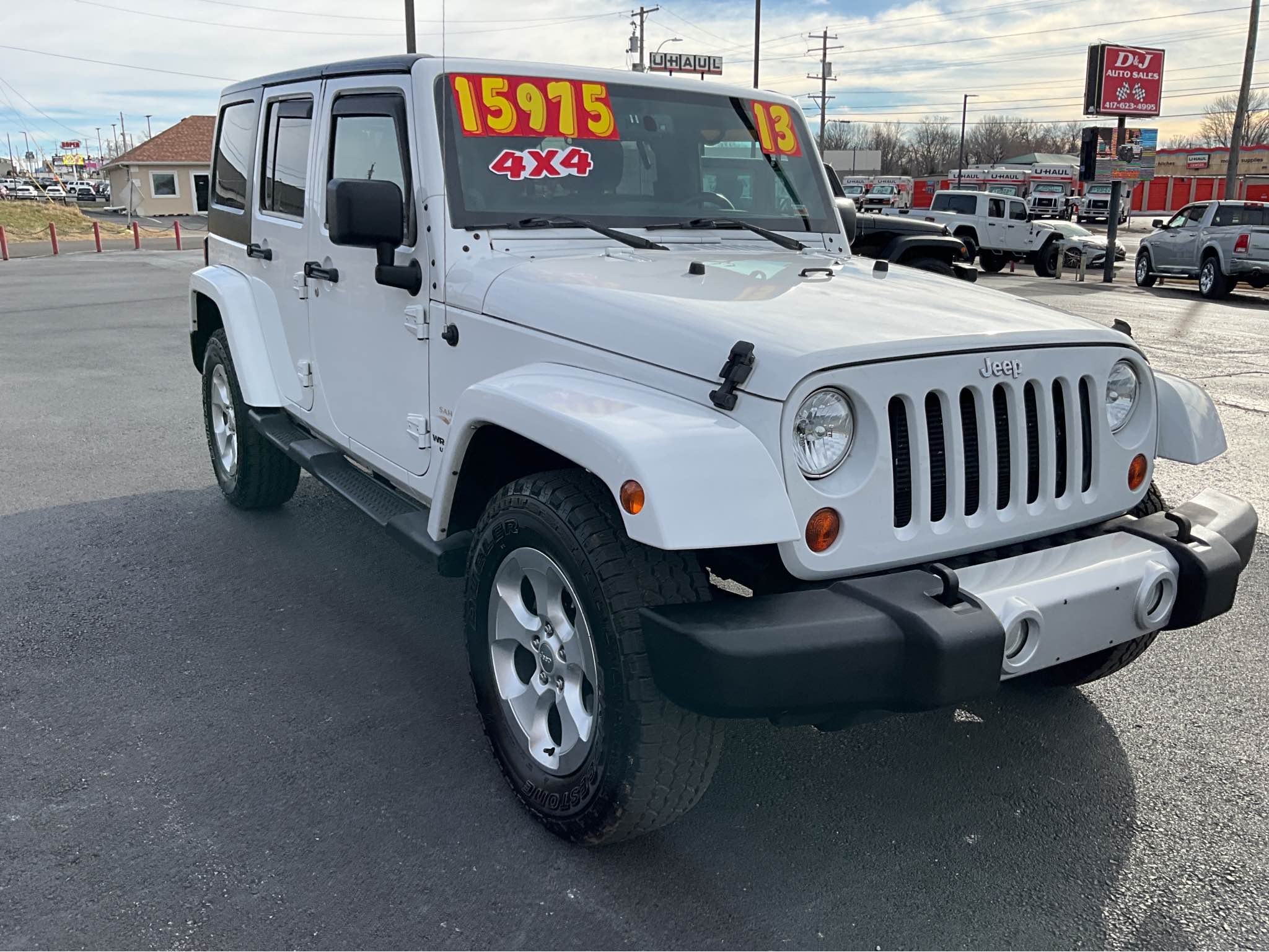 Cody Dilts Facebook ad: 2013 Jeep Wrangler Unlimited Sahara 4x4 3.6L Clean!
