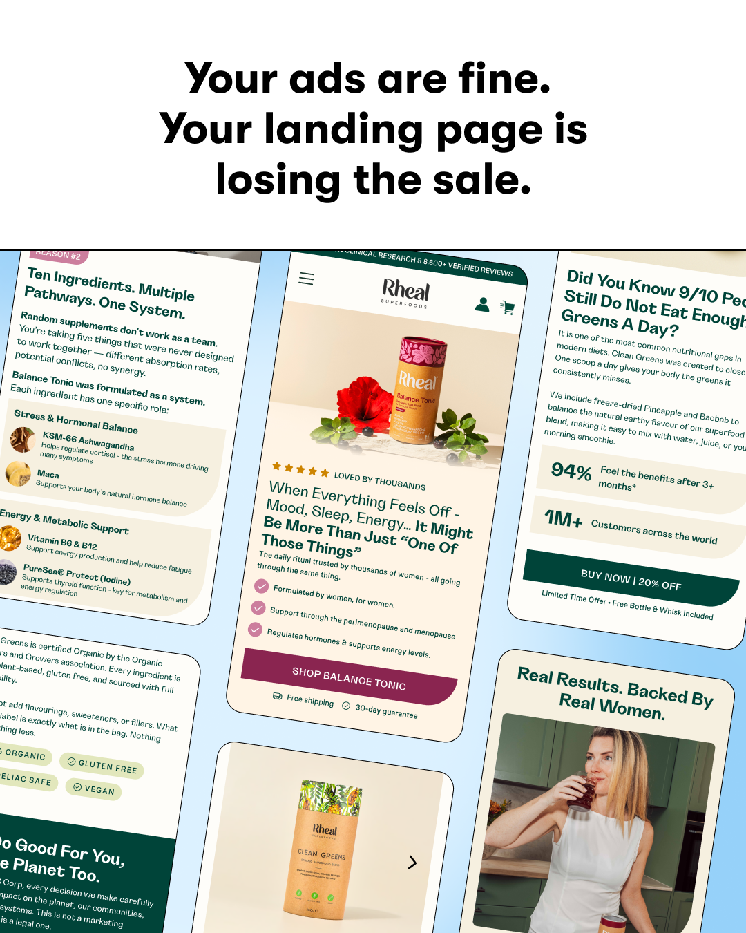 Convert Sail Facebook ad