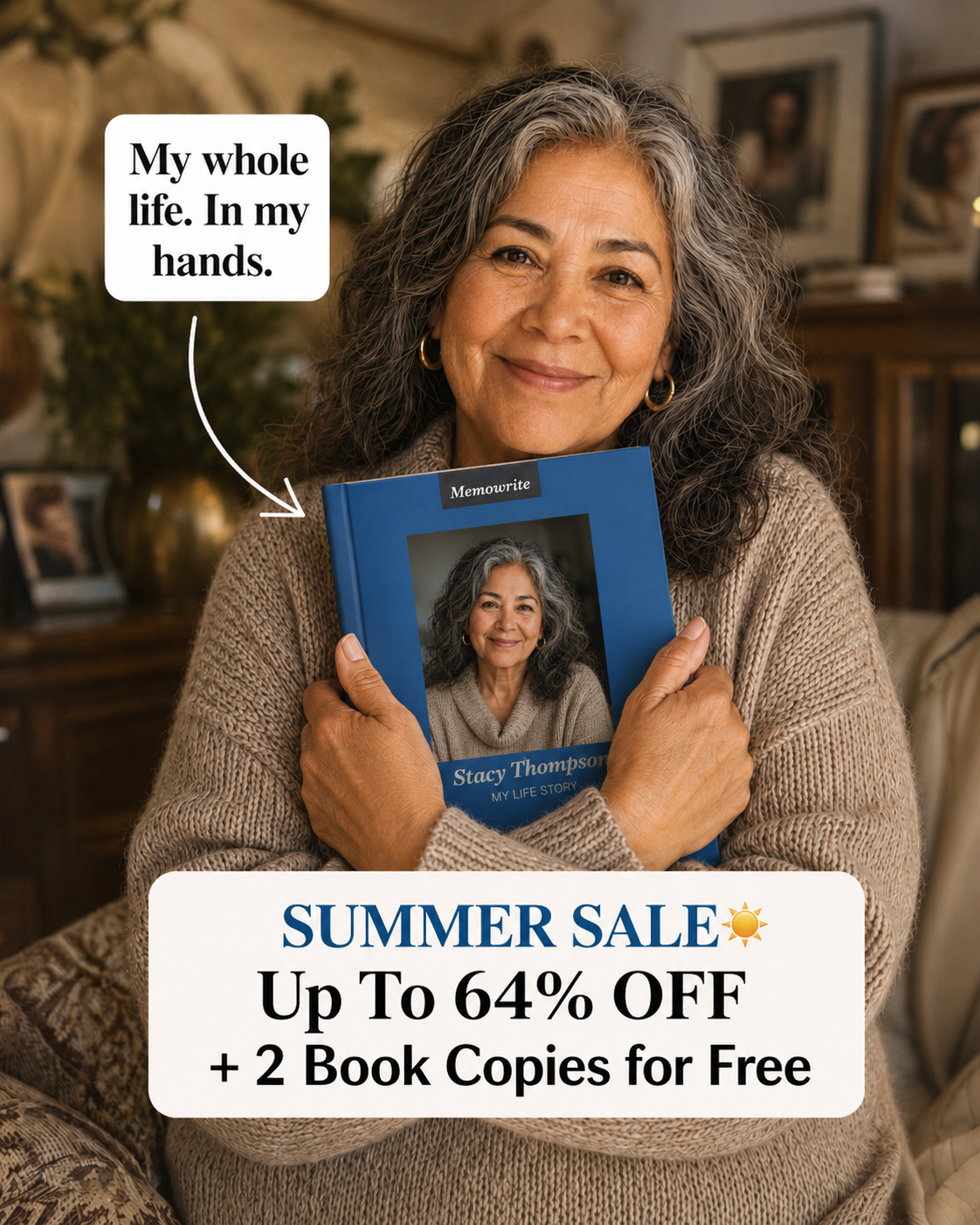 Memowrite Facebook ad