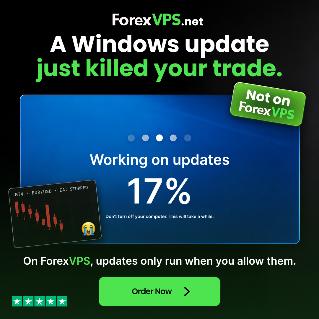 ForexVPS.net Facebook ad: Turbocharge Your Trades with ForexVPS!