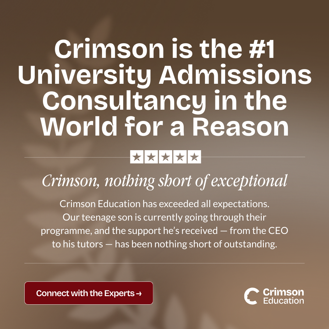 Crimson Education Facebook ad