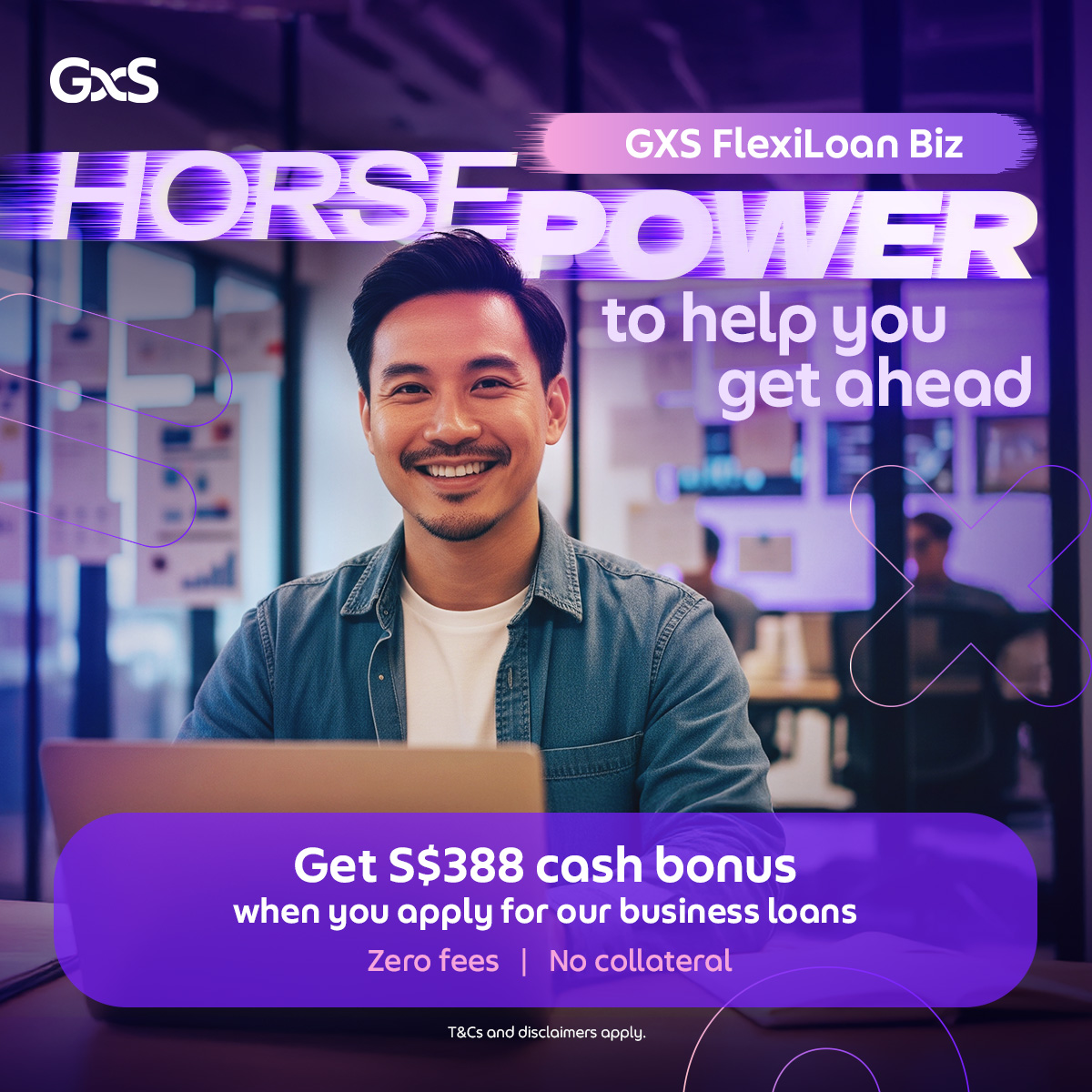 GXS Bank Facebook ad