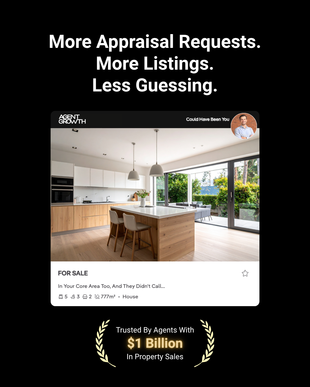 Agent Growth Facebook ad from May 14, 2026