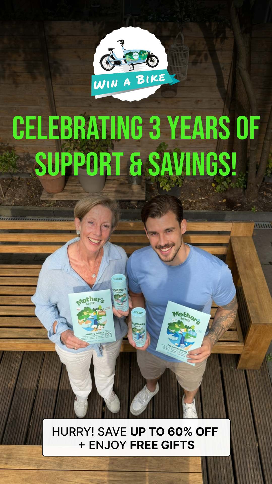 Mothers Earth Facebook ad