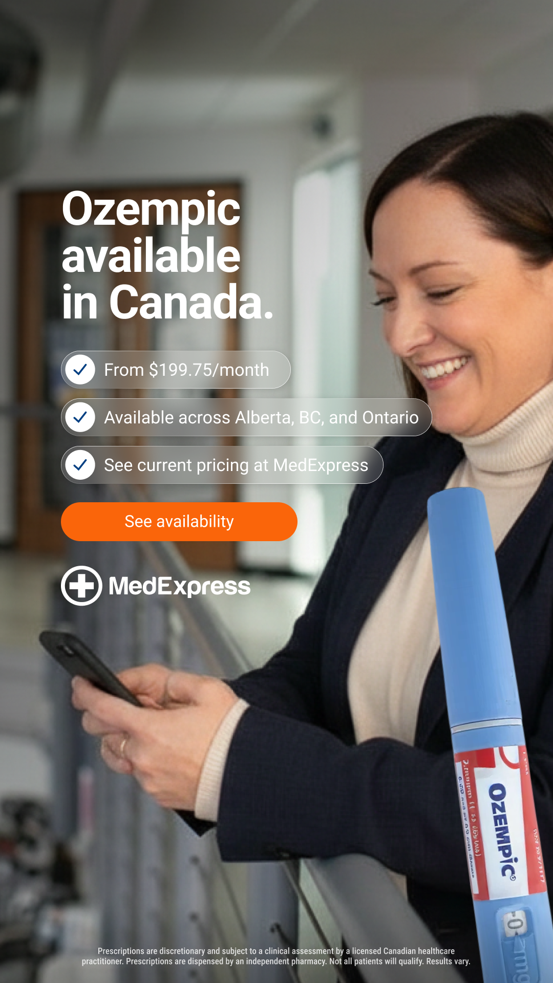 MedExpress Facebook ad