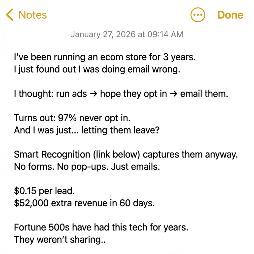 Smart Recognition Facebook ad: 10K+ Visitors? You’re Losing 4.8x Rev (39)
