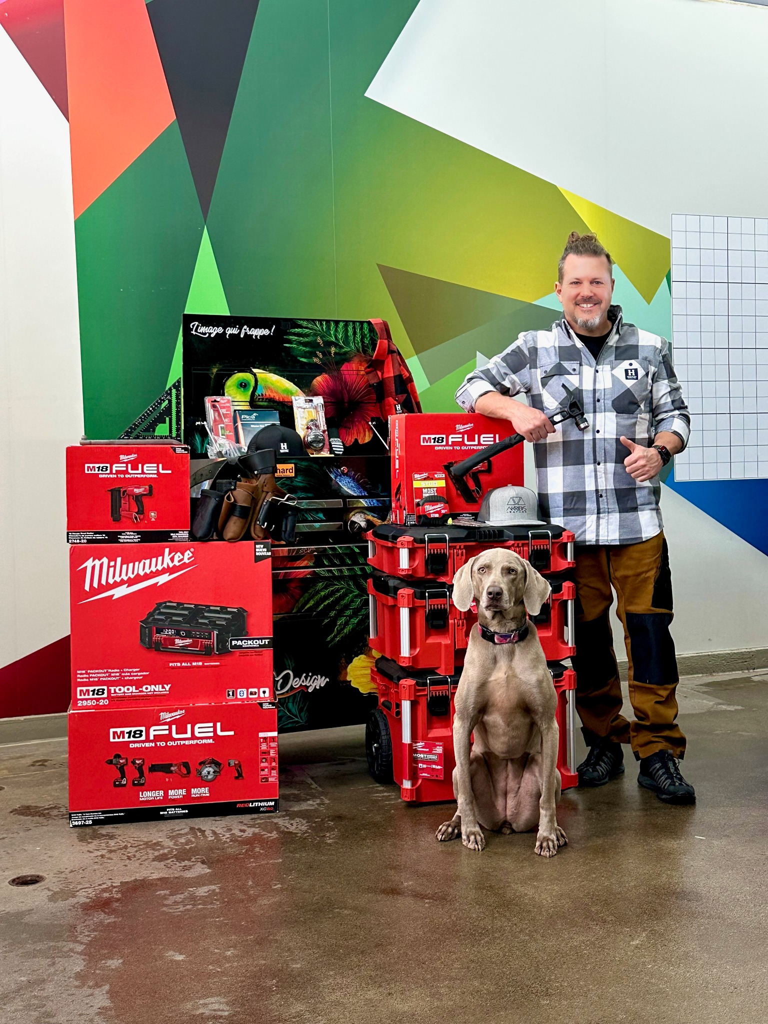 Huxtley Workwear Co. Facebook ad