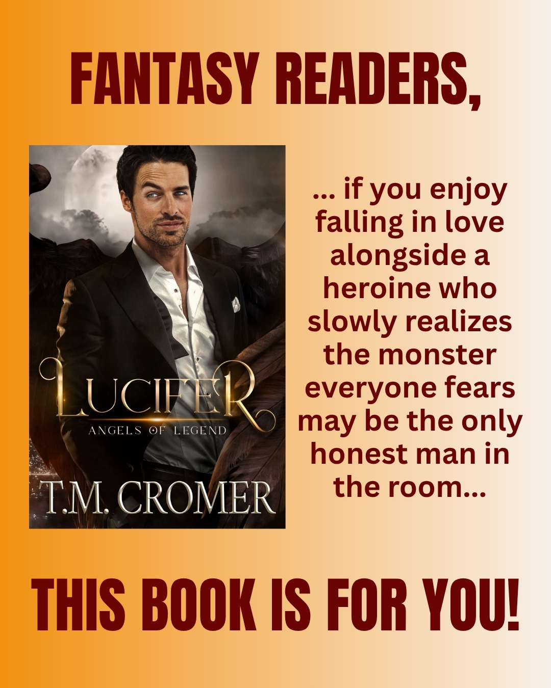 T.M. Cromer Facebook ad: You only THINK you know his story!