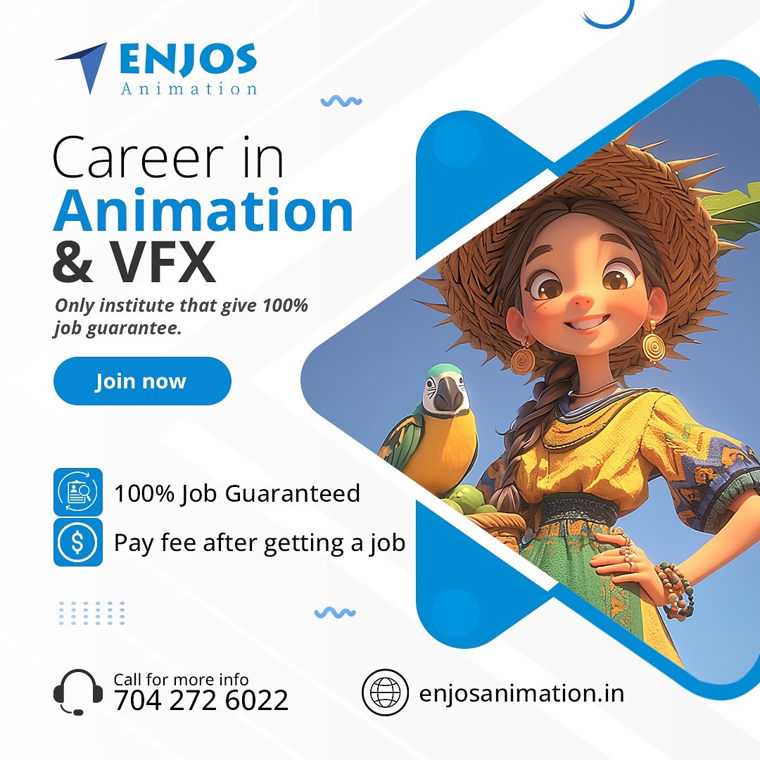 Enjos animation Facebook ad