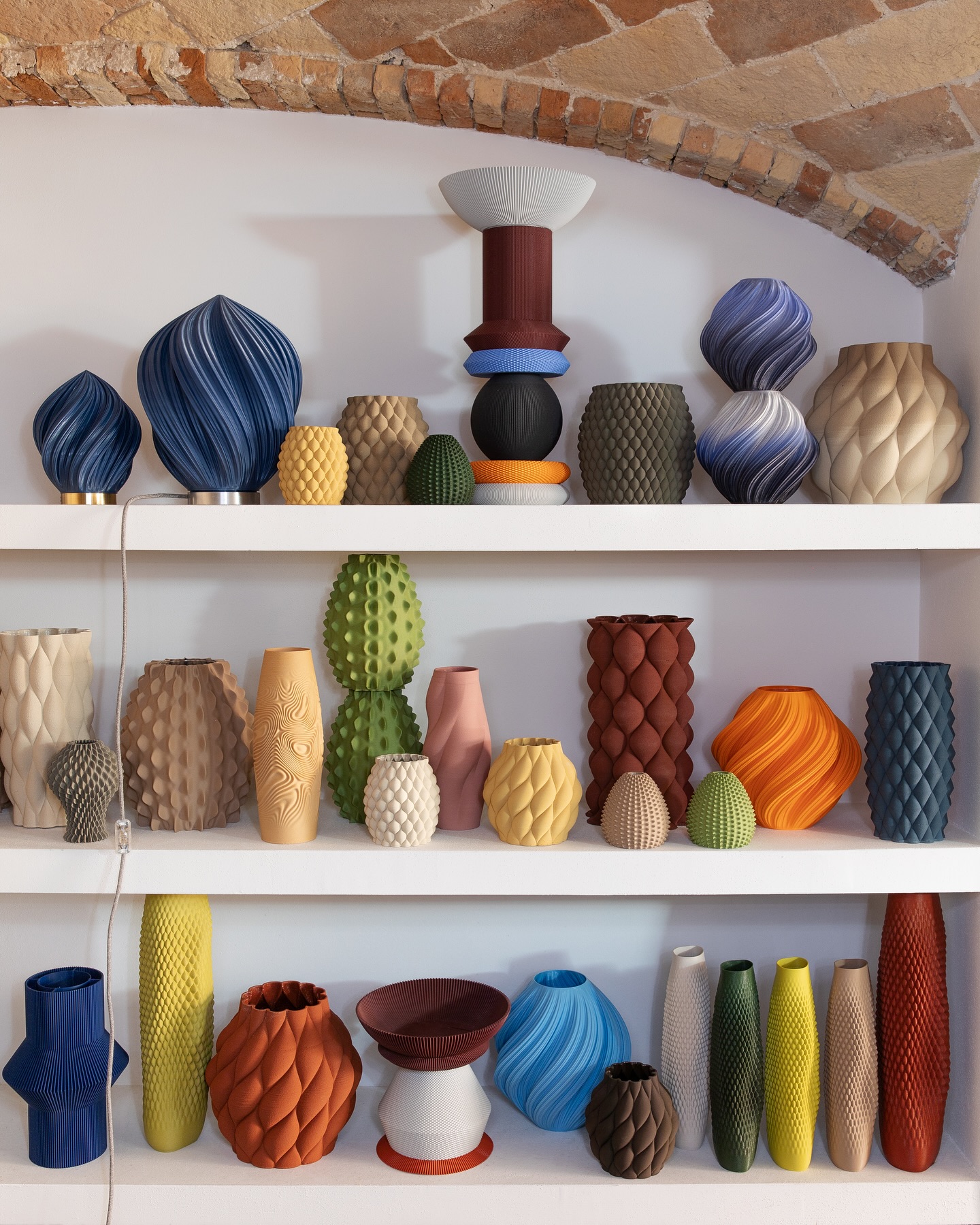 Fornice objects Facebook ad: Studio inventory setting up with the latest colors…