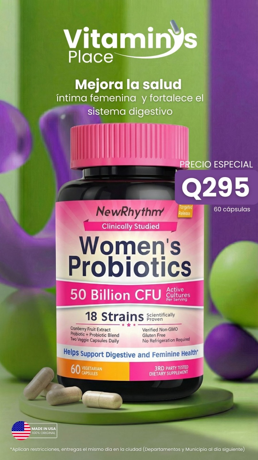 Vitamins Place Facebook ad