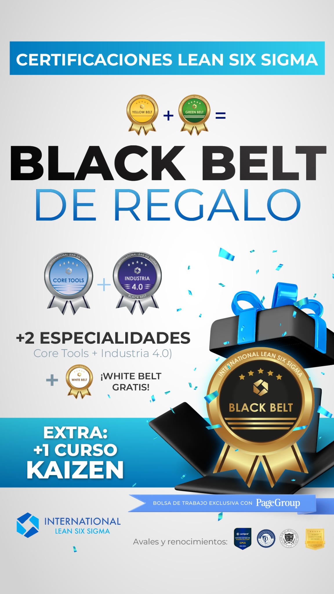 International Lean Six Sigma Facebook ad