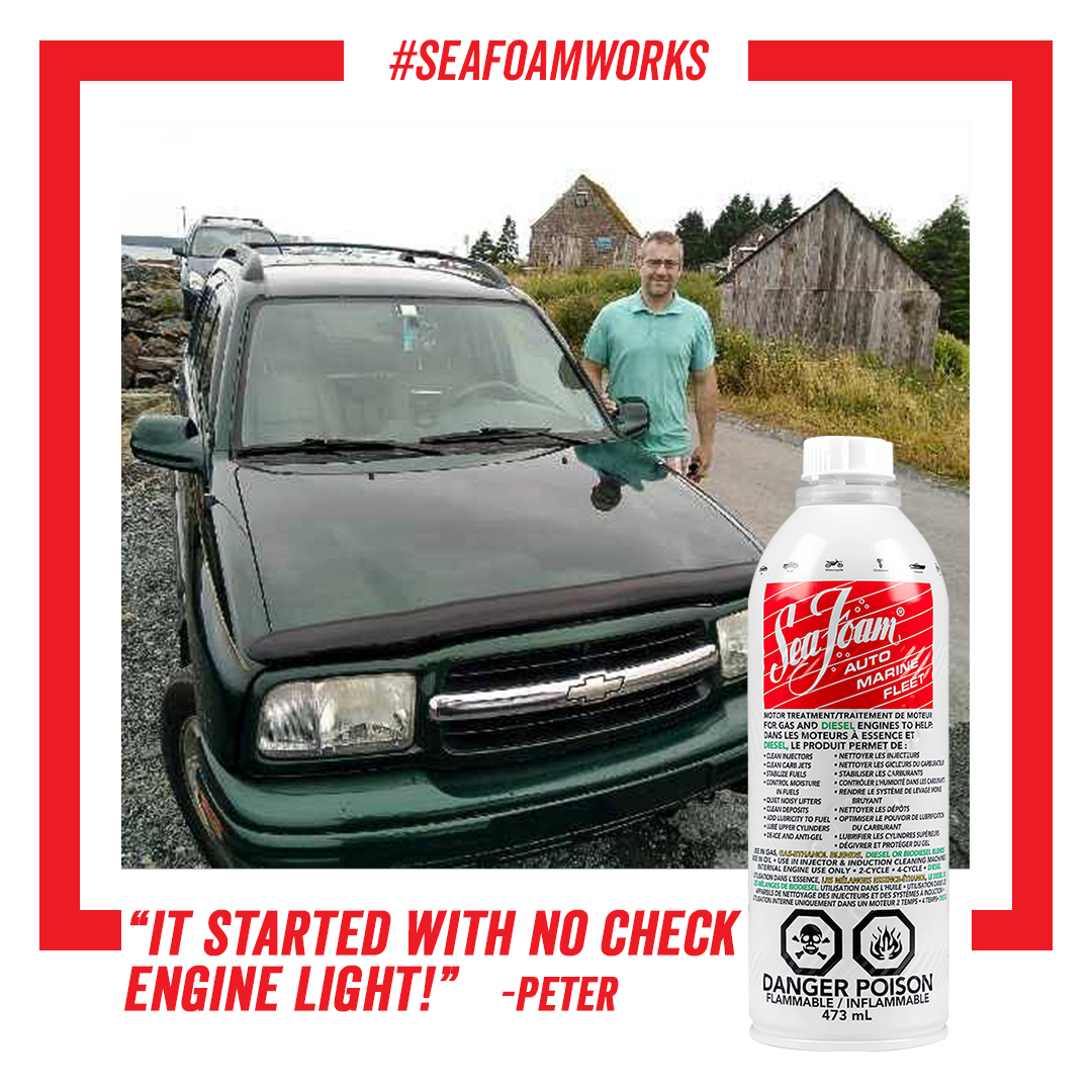 Sea Foam Canada Facebook ad: Peter's success story: I have a 2003 Chevy…