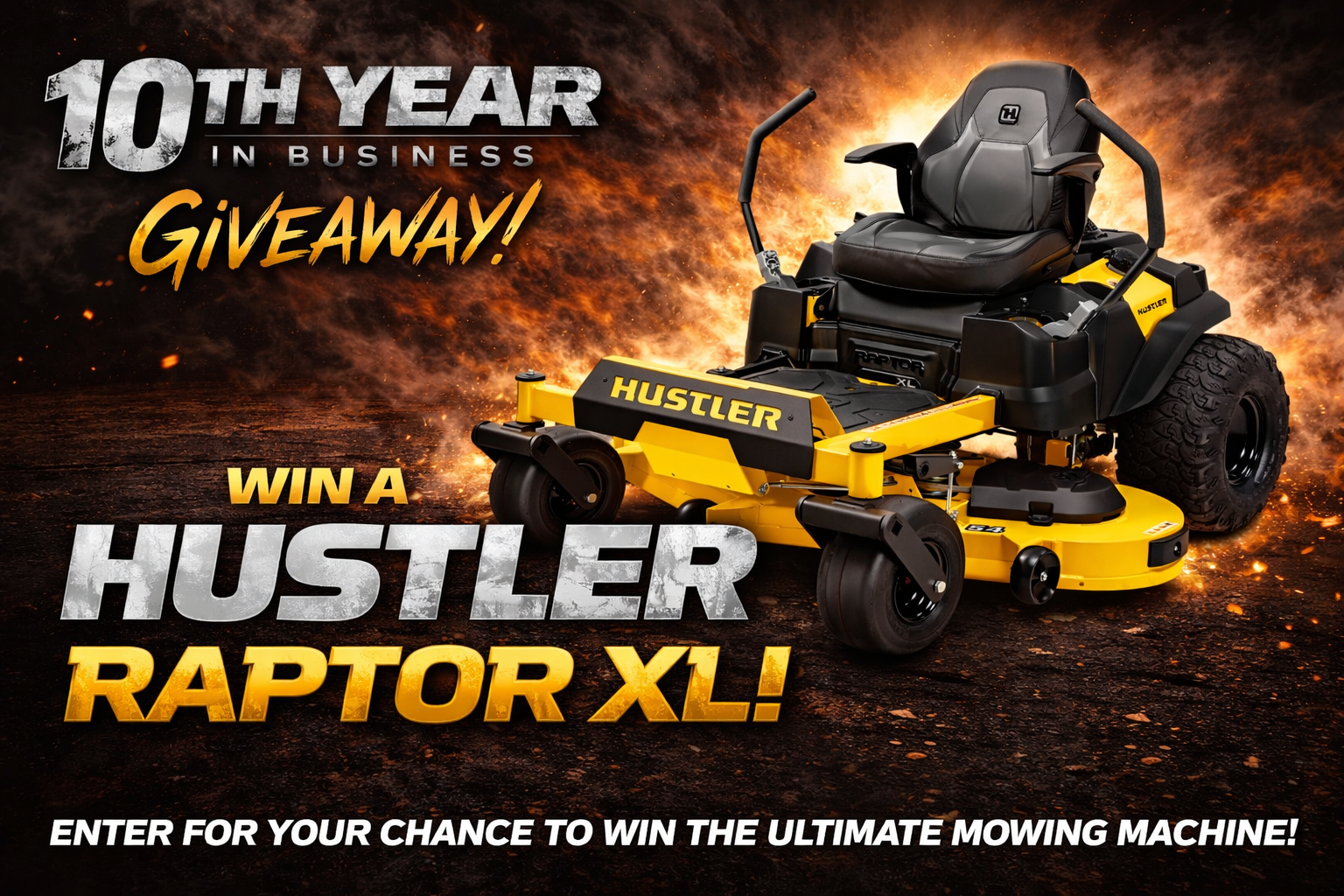 M&D Enterprises & Lawnmower Shops Facebook ad