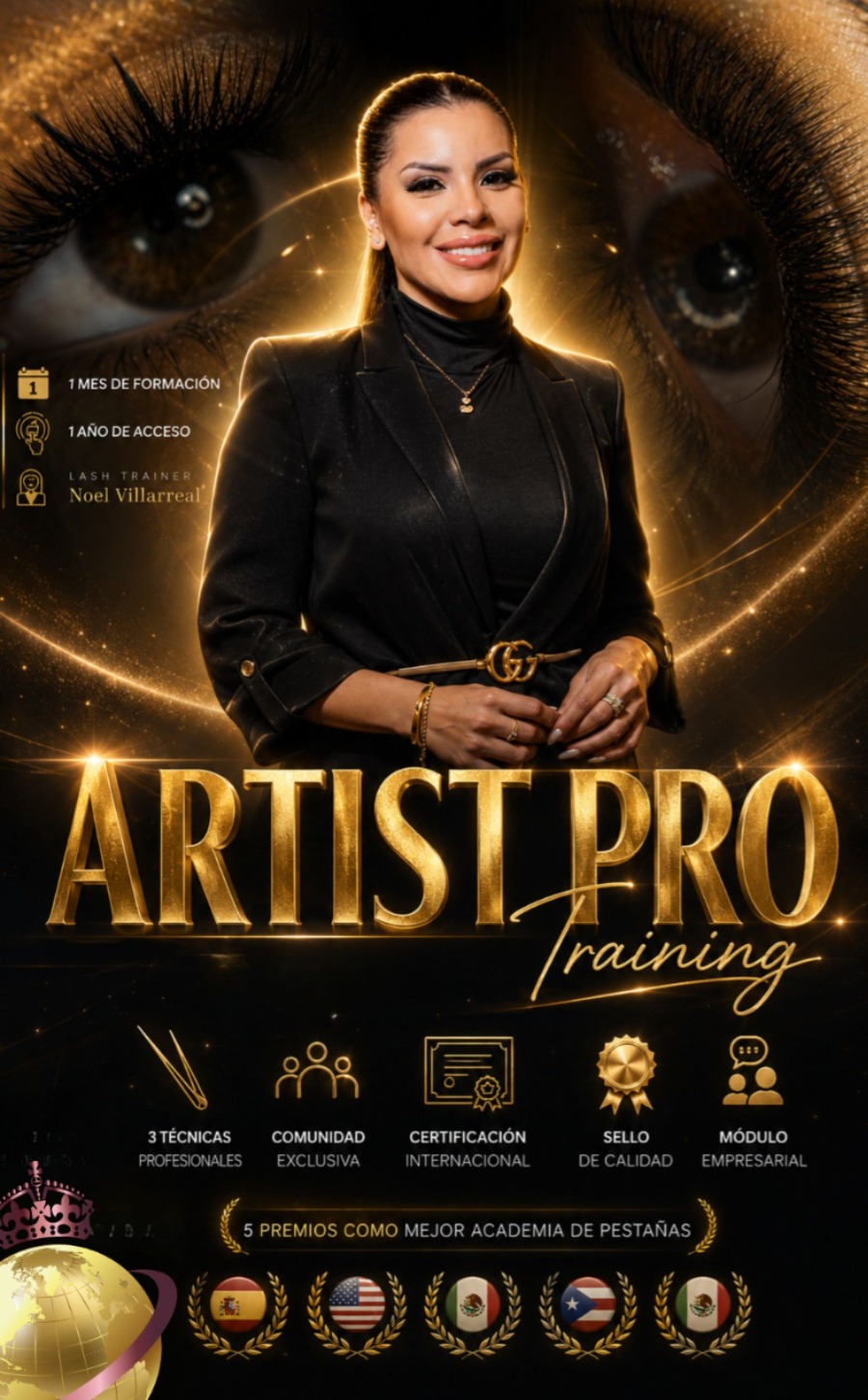 International Lash Academy Facebook ad